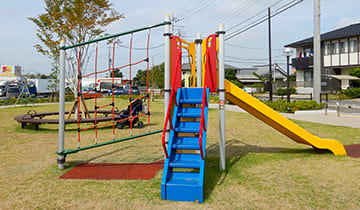 丸ヶ崎会ノ谷公園 遊具（アミューズの施工実績）